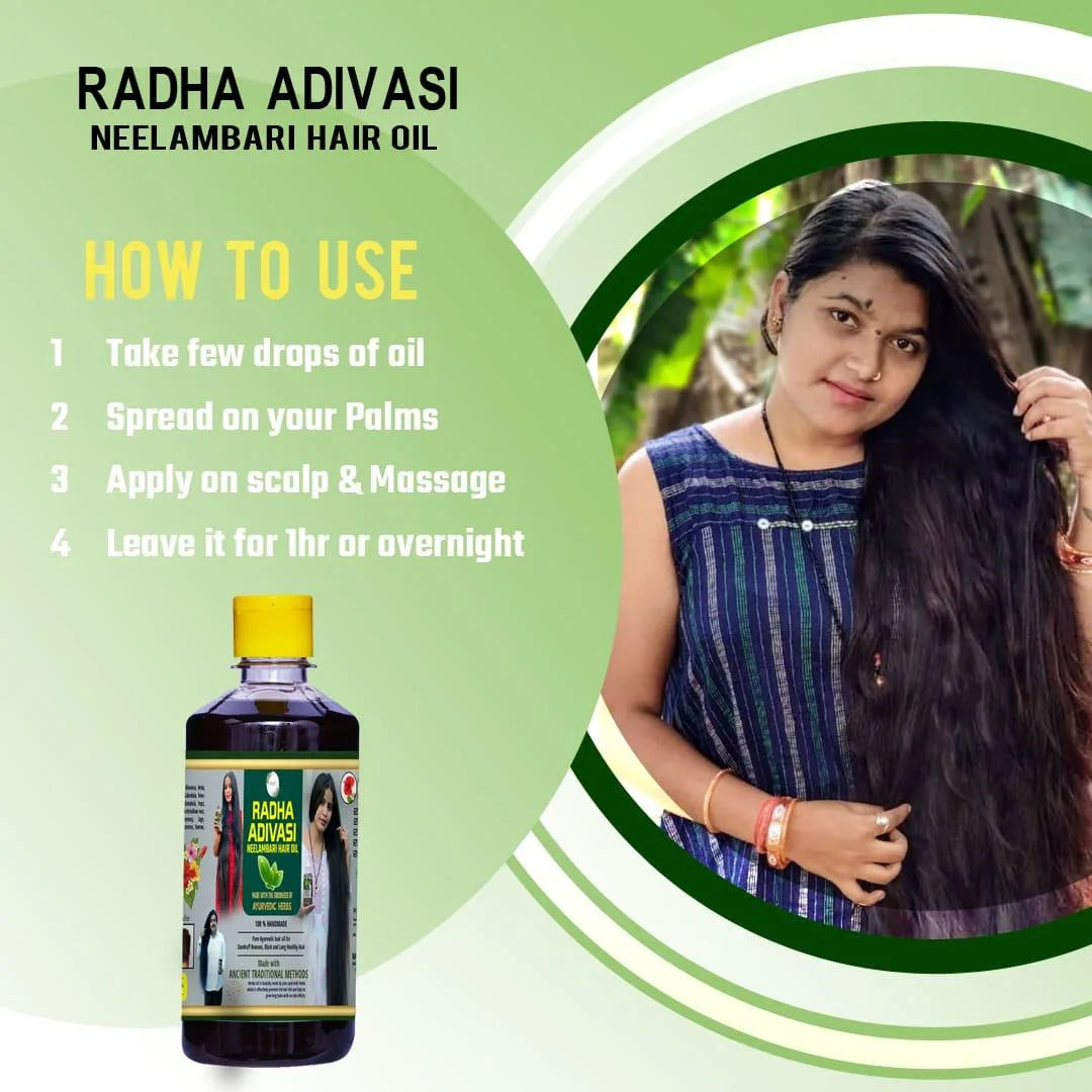 how to use adivasi hair oil
