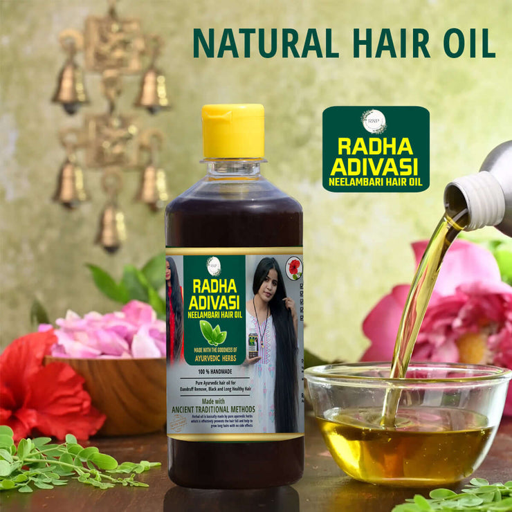 Radha adivasi neelambari hair oil [500ml]