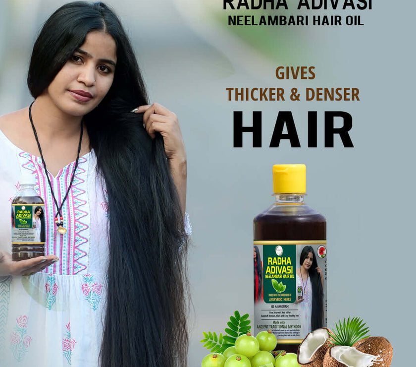 Radha adivasi neelambari hair oil [250ml]