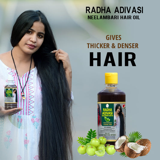 Radha adivasi neelambari hair oil [250ml]