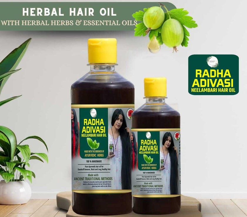 Radha  Neelambari Adivasi Hair Oil