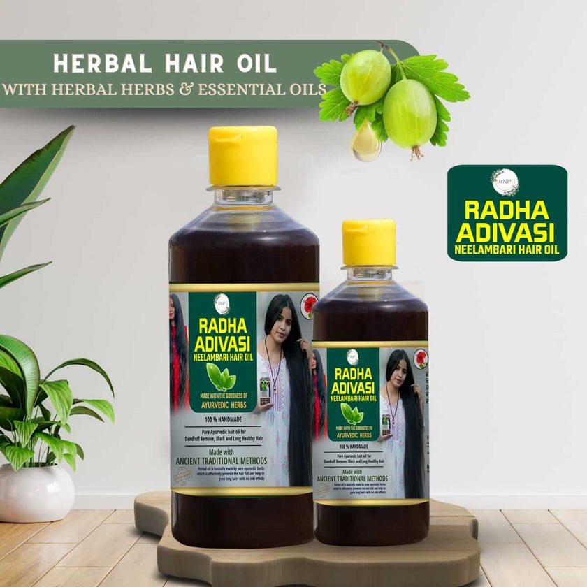 Radha  Neelambari Adivasi Hair Oil