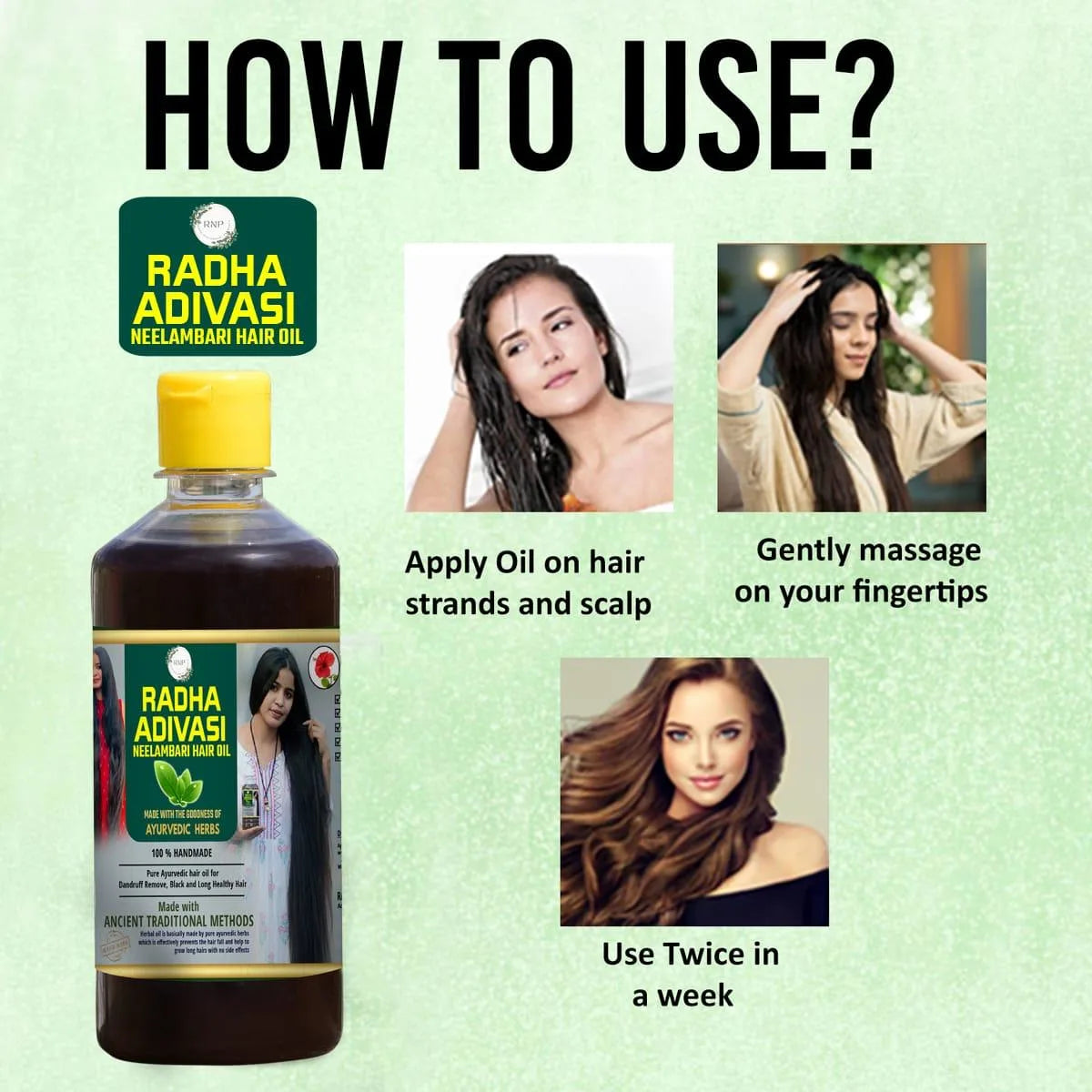   how to use adivasi hair oil